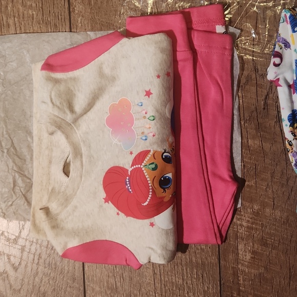 Nickelodeon 4pc Shimmer and Shine PJ Set - Picture 6 of 8